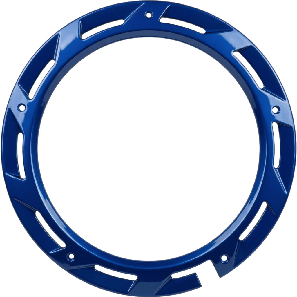Technical Slot Disc Cover – Dark Blue