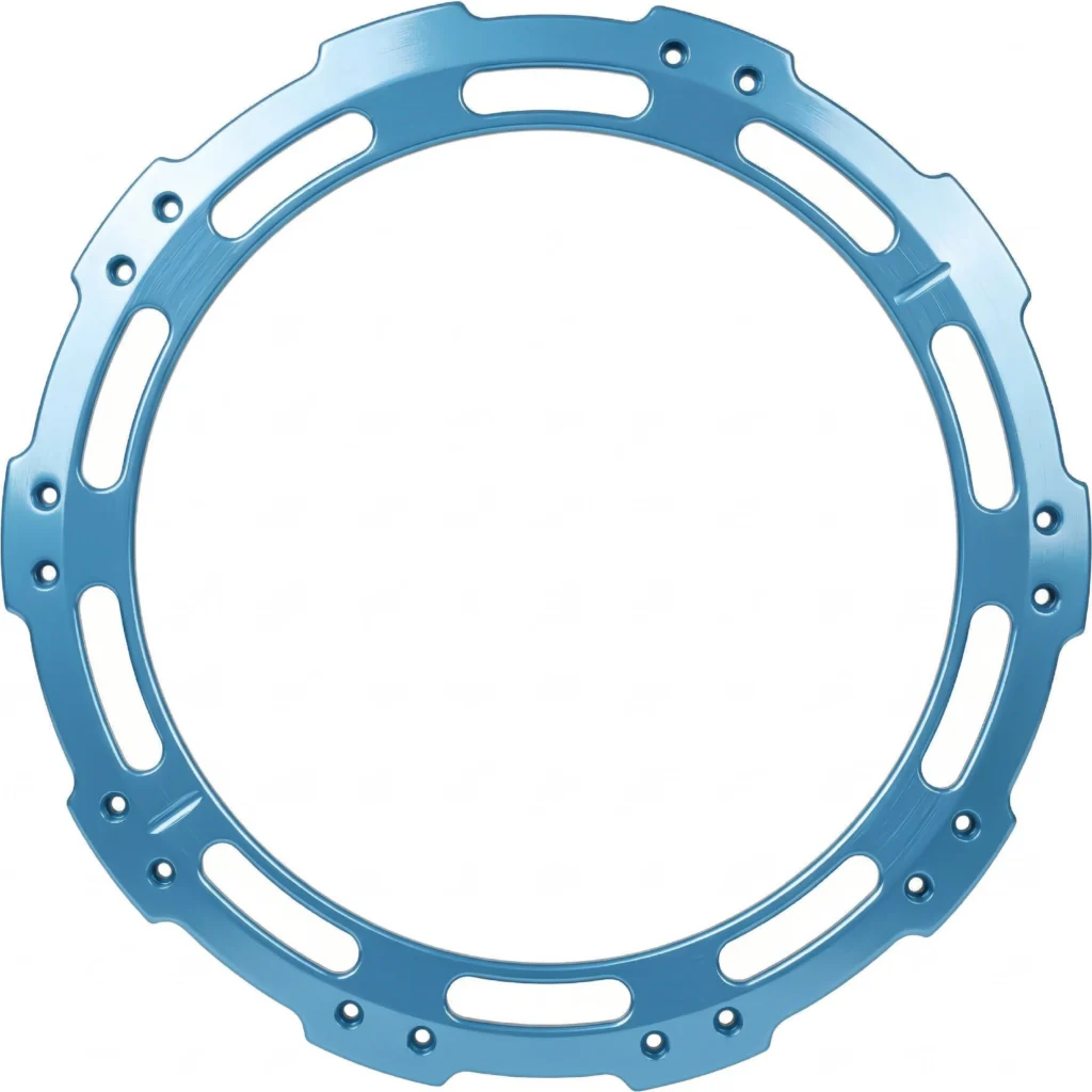Technical Slot Disc Cover – Light Blue