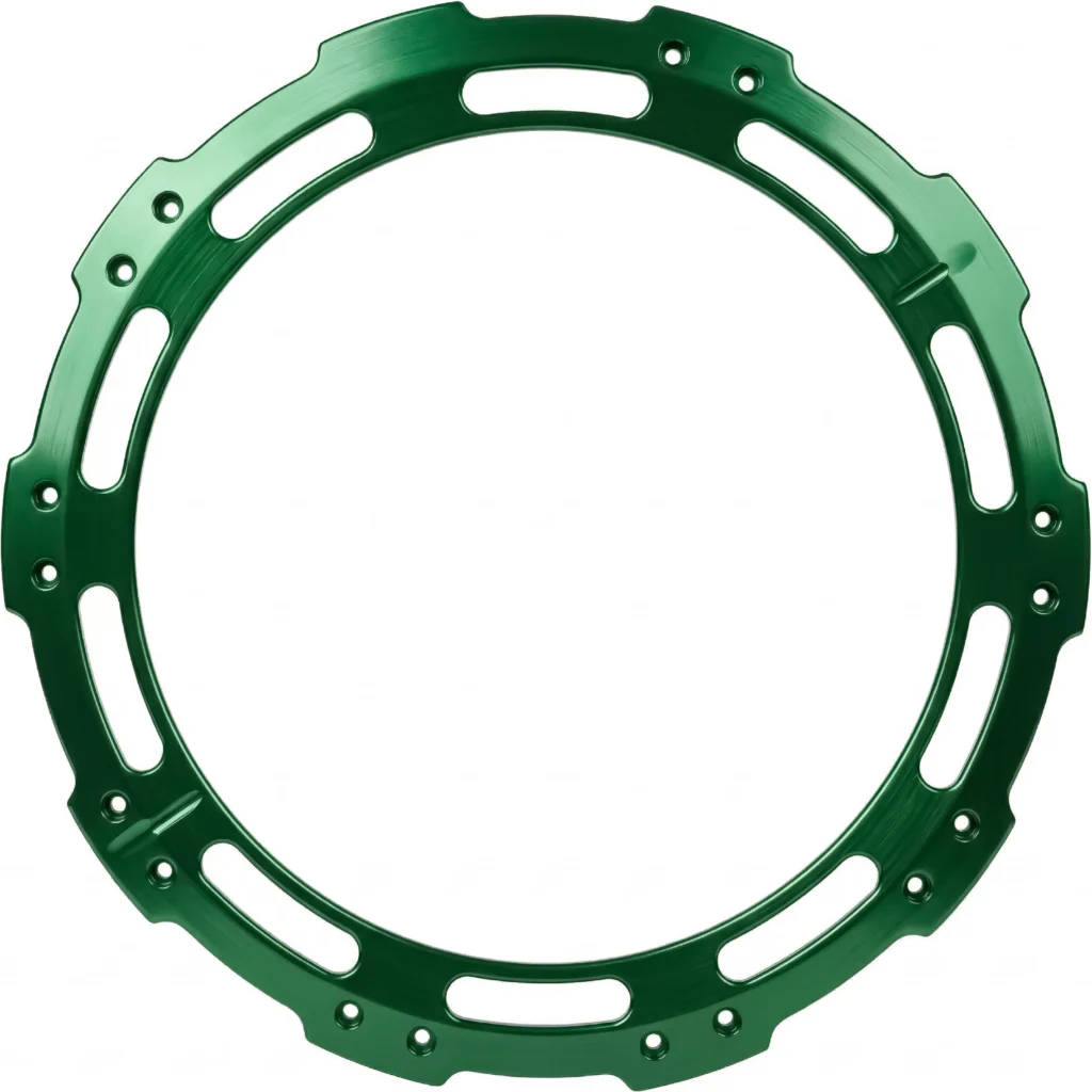 Technical Slot Disc Cover – Green