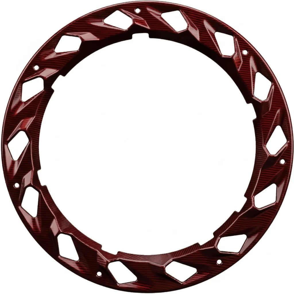 Geometric Faceted Disc Cover