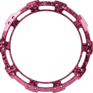 Technical Slot Disc Cover – Forged Carbon Fiber – Pink