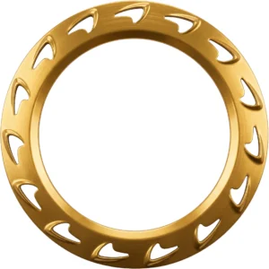 Aero-Vane Technical Disc Cover – Gold