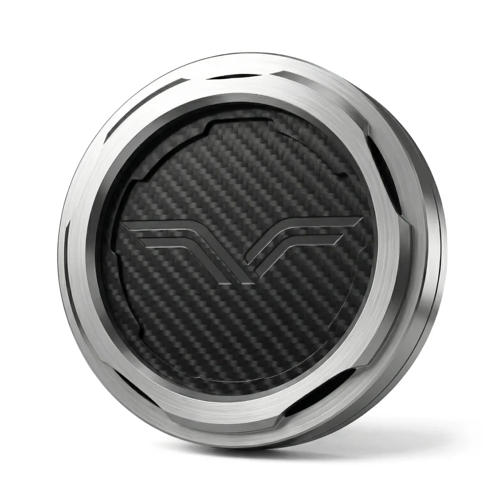 Carbon Fiber Gloss Cap