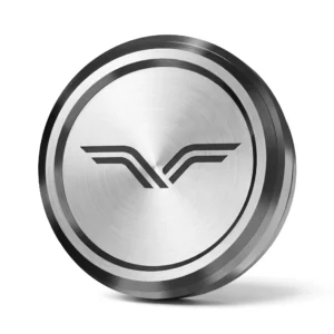 Minimal Brushed
Metal Cap