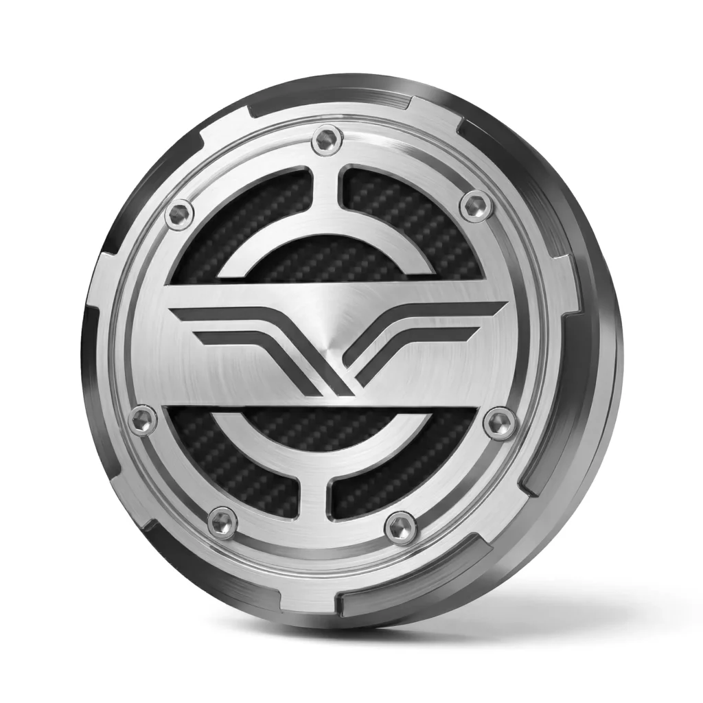 Exposed Hardware Carbon Cap