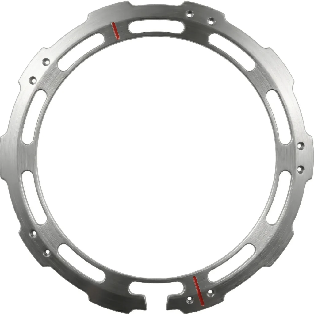 Technical Slot Disc Cover – Silver