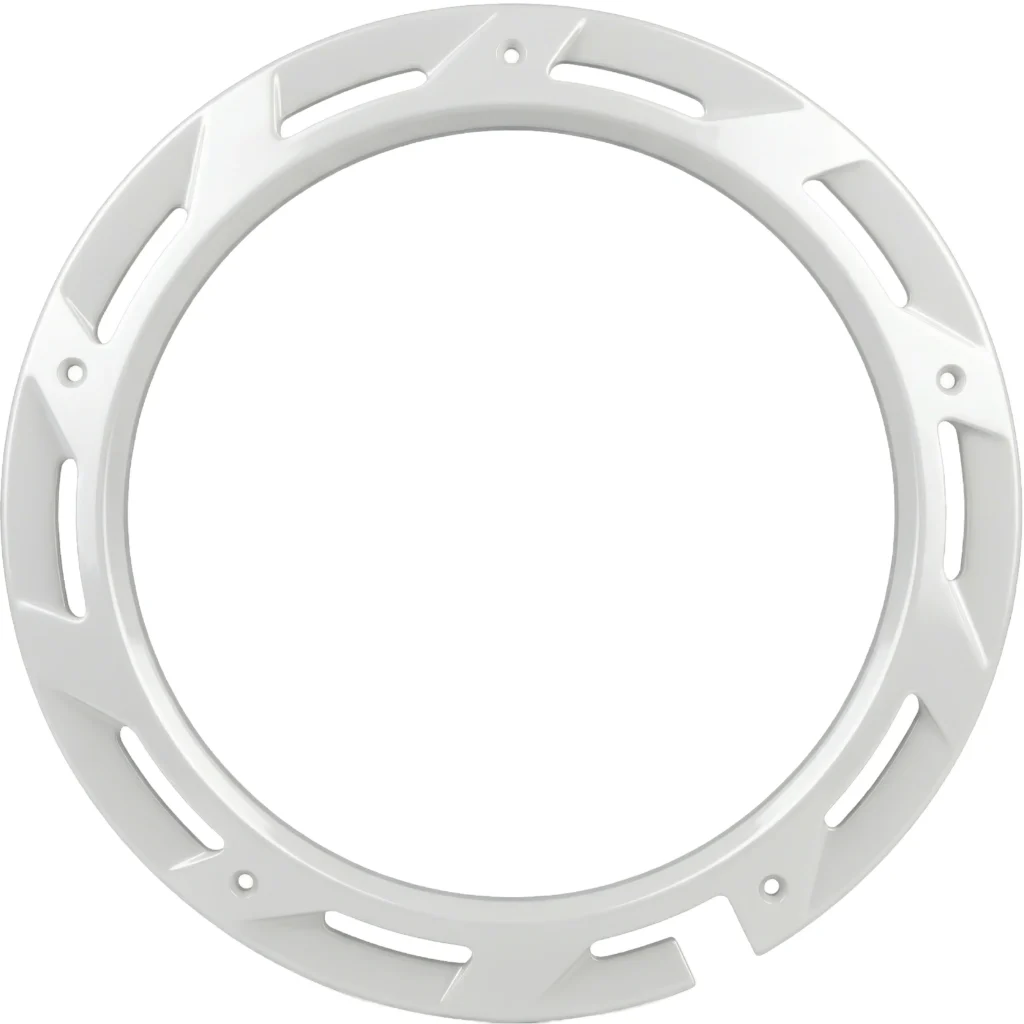 Technical Slot Disc Cover – White